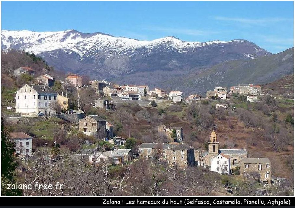 Zalana haut du village